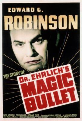 Dr Ehrlich's Magic Bullet Poster Edward G Robinson 1940 Movie Old Photo