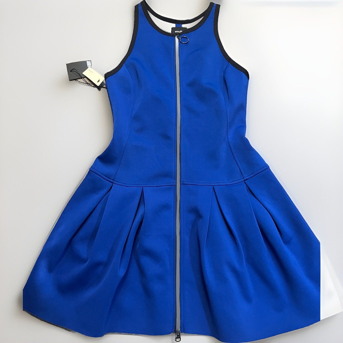 aritzia drop waist dress DROP-WAIST STRAPLESS TWILL DRESS – OAK + FORT USA main image 0