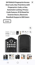 Skyshalo Fingerprint Access Doorlock