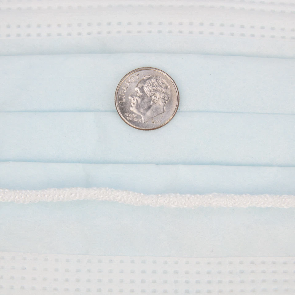 Máscara facial banda elástica cordón 1/4 pulgada X 65 pies / 21,6 yardas - negro - hecho en ee. uu. Foto 3 de 4