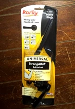 Korky Universal StrongArm *MATTE BLACK* Heavy Duty Handle & Lever - #6034