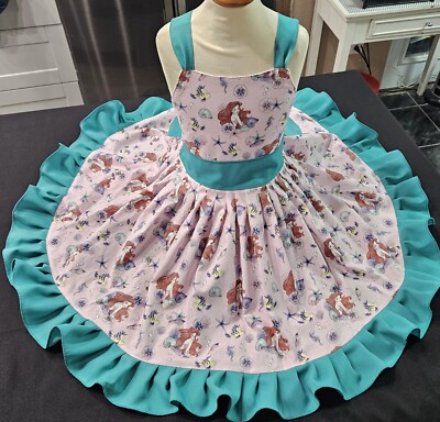 New Disney Little Mermaid Girls Birthday Spring Summer Dress size 6 | eBay