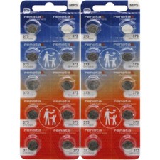 373 Renata 0 MERCURY Batteries 20 Pk