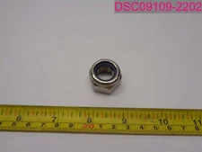 QTY=42; 5/8" Stainless Steel Nylon Insert Lock Nut