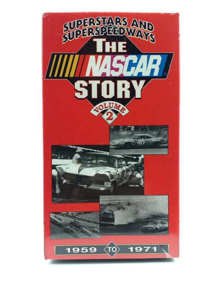 THE NASCAR STORY - VOL.1  & 2 (VHS 1993/1994) From Thunder Road To Victory Lane - Image 3 of 4