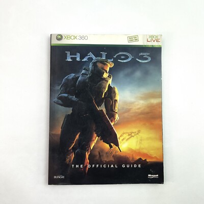Halo 3 The Official Game Strategy Guide XBOX 360 Bungie Microsoft Games Book