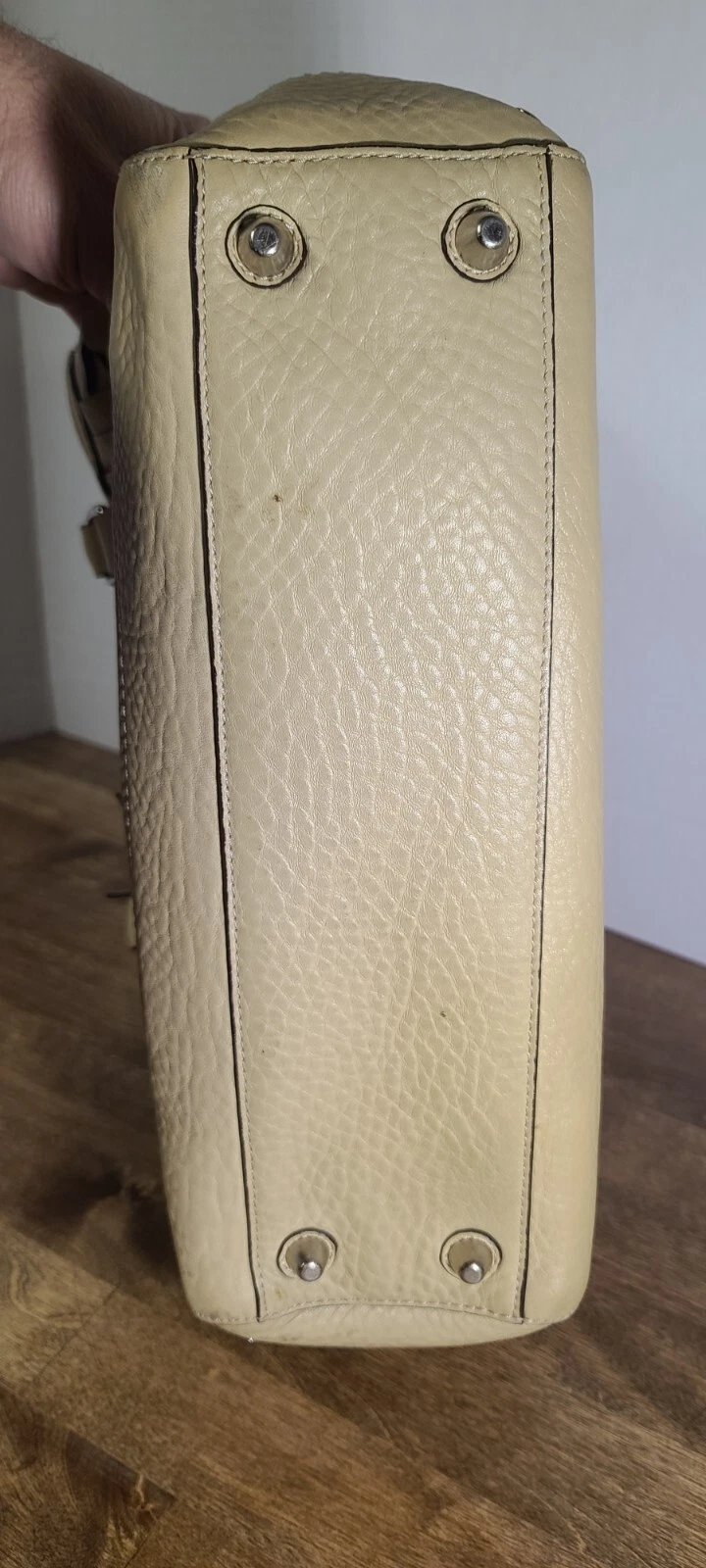 Borsa Coach Hampton in pelle con ciottoli