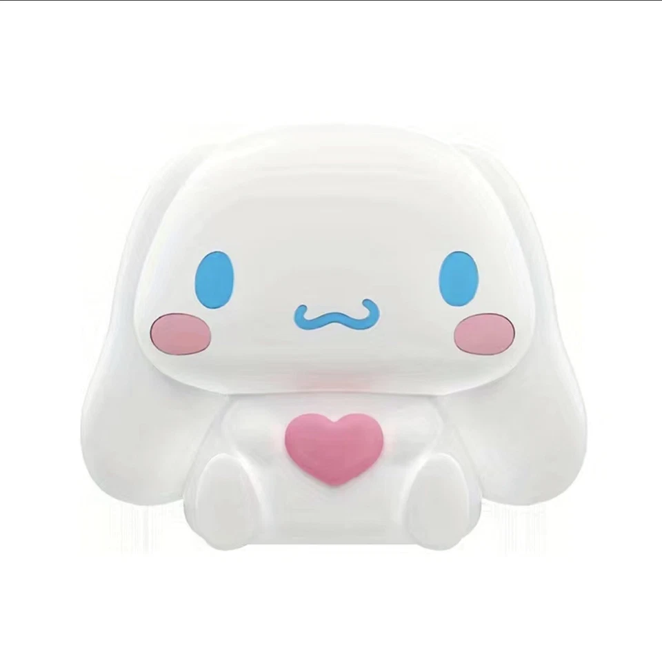 Corazón Cinnamoroll Luz Usb Luz Táctil Recargable Lámpara de Noche Sanrio Miniso Foto 2 de 4
