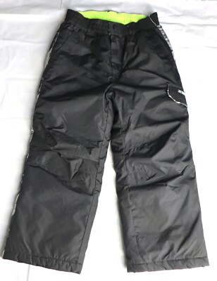 Zero Exposure boys black winter ski snowboard snow pants size 5/6