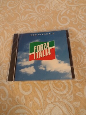 OFFIZIELLE HYMNE FORCE ITALIEN SILVIO BERLUSCONI MEGA SELTENE CD RTI 1994 VERSIEGELT!