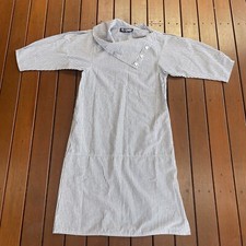 Vintage Mr Simon Size 10 Shift Dress Stripe 80s Australian Designer