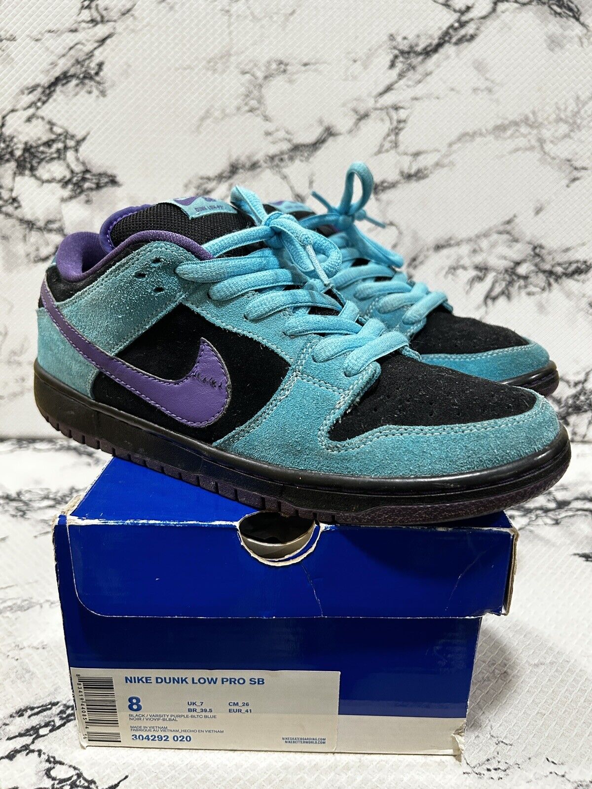 Nike SB Dunk Low Pro Skeletor Men’s Size 8 (30429… - image 1