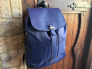 lipault backpack leather