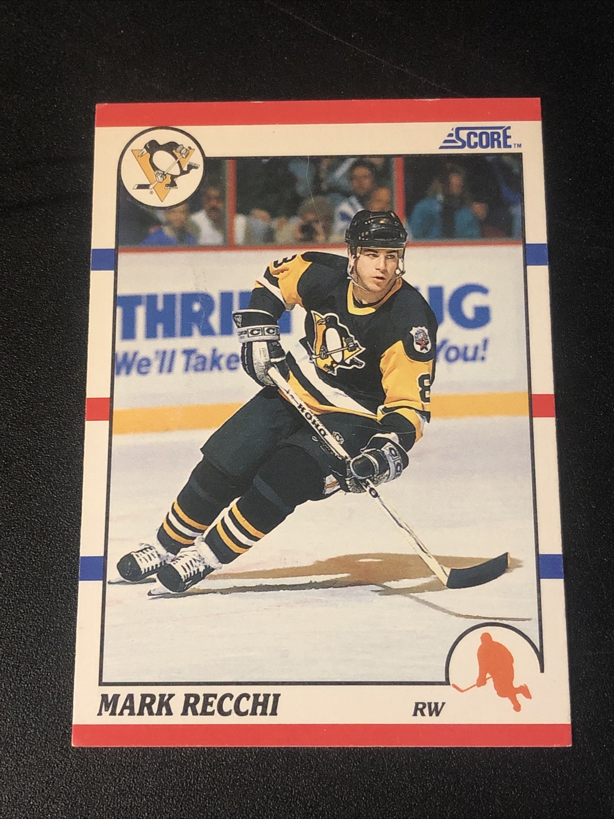 1990-91 Score American Mark Recchi Rookie #186