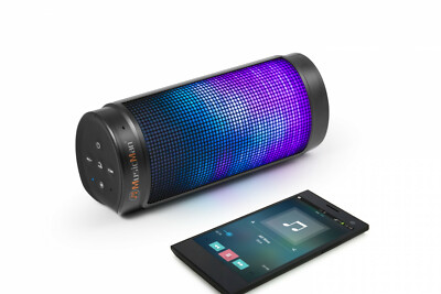 MusicMan BT-X26 Bluetooth Lautsprecher mit Lichteffekten 