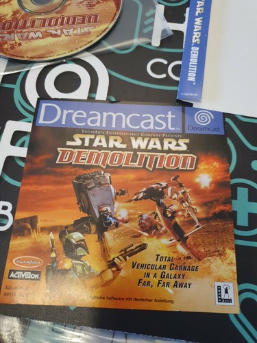 Star Wars démolition - Sega dreamcast - avec notice - Photo 3/6
