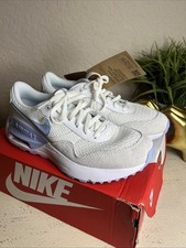 New Nike Air Max Systm GS White Cobalt Blue Size 5.5Y or 7 Women Sneakers