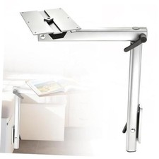 Removable and Adjustable Height Table Legs 360-Degree Rotating Aluminum Base