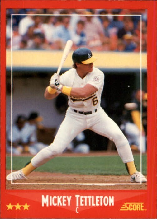 1988 Score Baseball (221-440) - You Pick - FREE SHIPPING 5+ Cards NM
