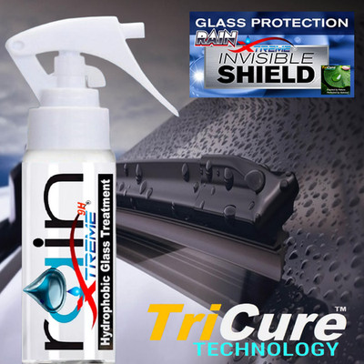 RAIN X TREME WATER REPELLENT GLASS  WINDSHIELD TREATMENT CERAMIC TECHNOLOGY 8 OZ