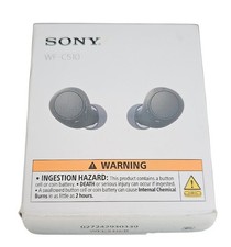 Sony WF-C510 Wireless Bluetooth Earphones IP4 Water Resistant 11 Hour Play NEW