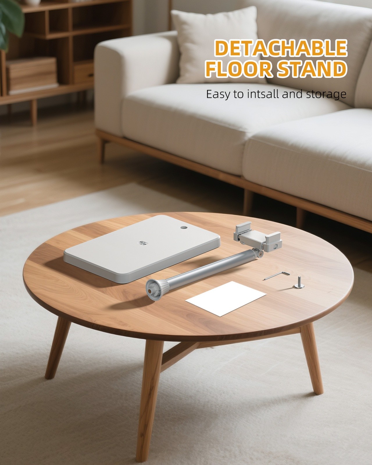 CAMOLO Tablet Floor Stand Stretchable Holder Overhead Bed Phone Mount Foldable