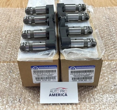 5.7L 6.4L FRONT & REAR Valve Lifters & Yoke SET MOPAR Dodge Ram Chrysler Jeep - Bild 1 von 4