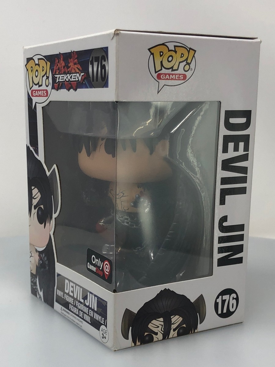 Funko POP! Games Tekken Jin Kazama Devil #176 GameStop Exclusive