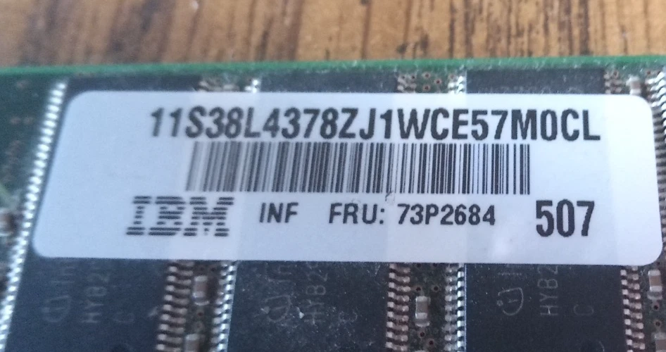 Infineon PC-3200 512 MB DIMM 400 MHz DDR SDRAM Memory (HYS64D64320HU-5-C) - Image 4 of 4