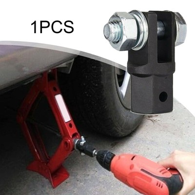 1/2'' Scissor Jack Adapter with Impact Drill Sturdy Lifting Easier Power Jack