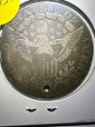 Holed 1798 draped bust dollar heraldic eagle! — photo 2