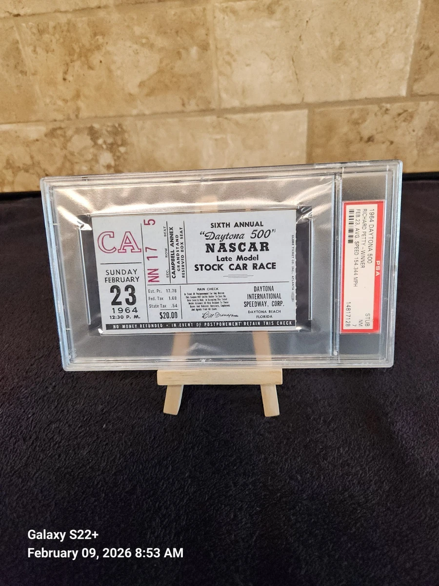 ビンテージチケット Auto Racing Vintage Sports Ticket Stubs for sale | eBay