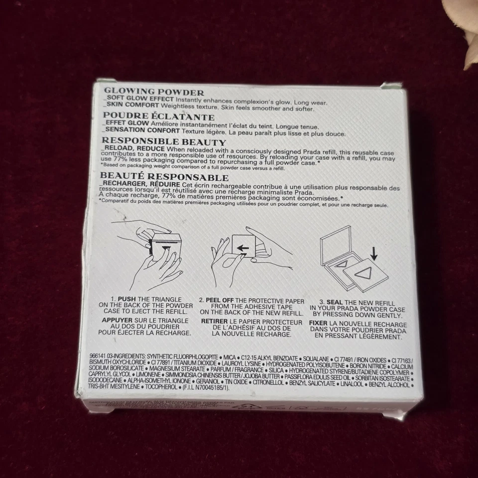 Prada Glowing Powder 03 Deep BNIB - Image 2 of 4