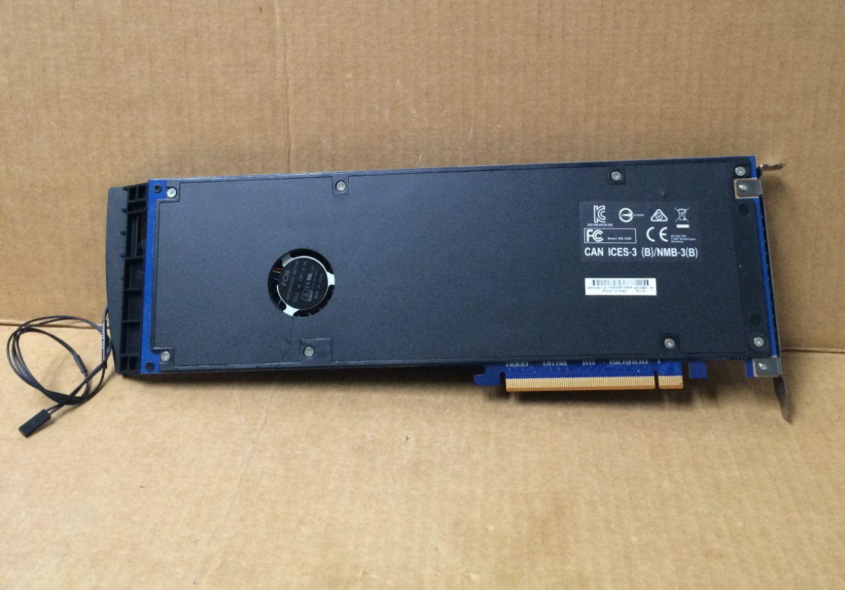 HP Z Turbo Drive Quad Pro PCIe NVMe SSD Adapter P/N: 841969-001