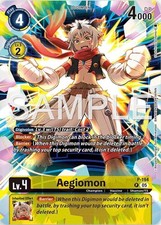 Aegiomon Alternate Art Foil - P-194 NM - Digimon TCG 2