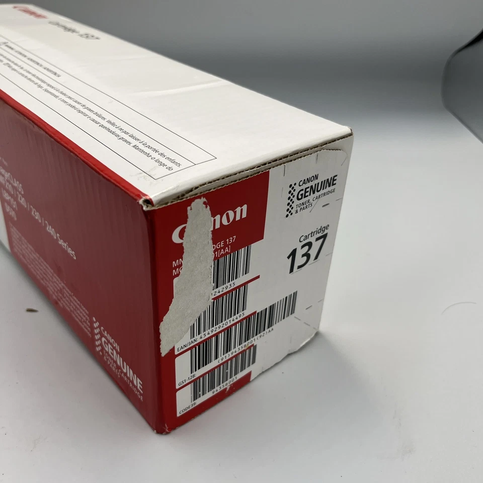 Genuine Canon 137 BLACK Toner for MF210 220 230 240 LBP151 D570 9435B001 10/2021 - Image 4 of 4