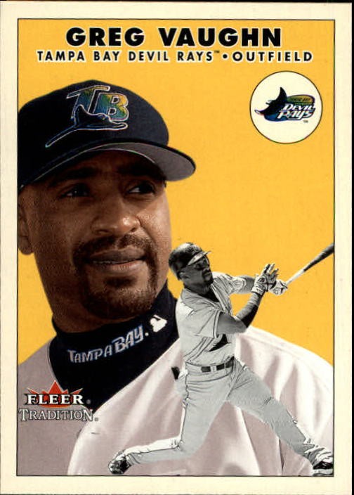 2000 Fleer Tradition Update Baseball Card #79 Greg Vaughn 