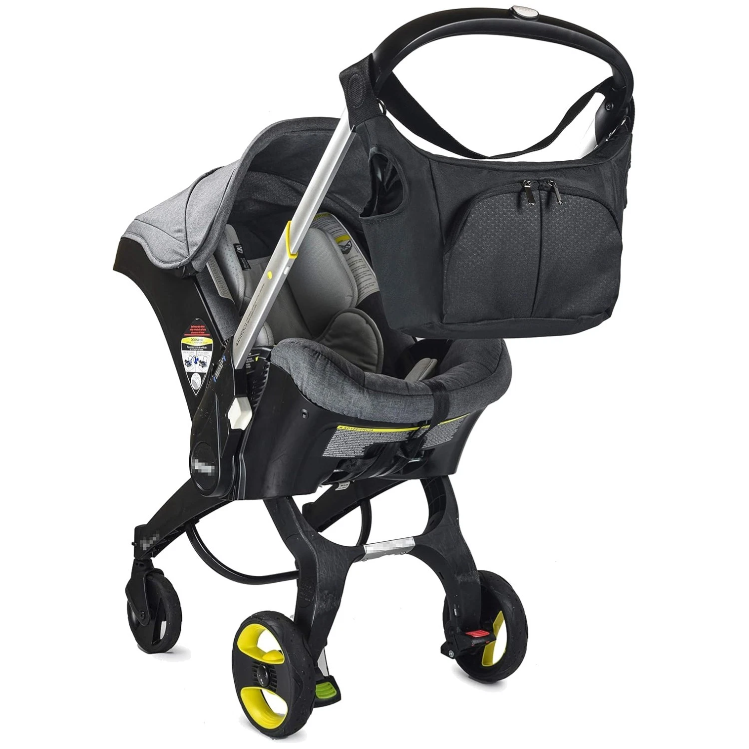 Multi-Pocket Diaper Bag for Universal Strollers