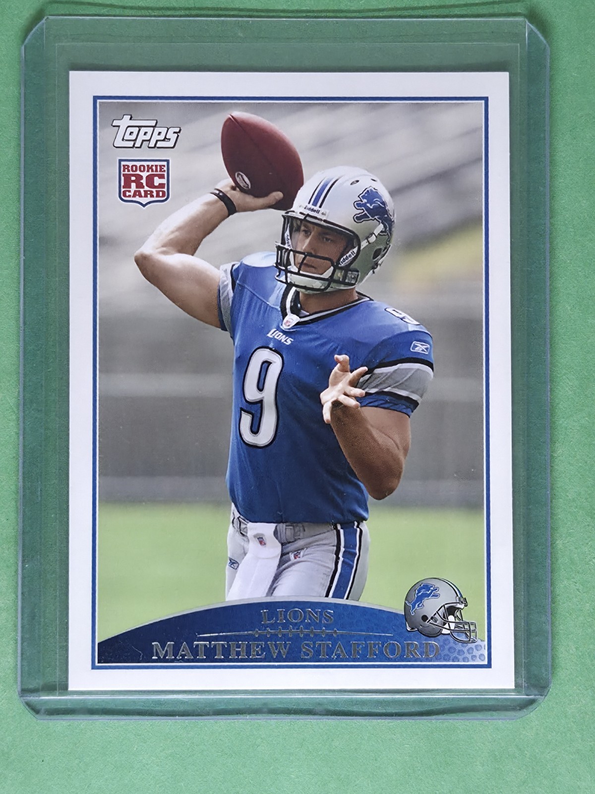 2009 Topps Matthew Stafford #430 Rookie RC Detroit Lions Rams