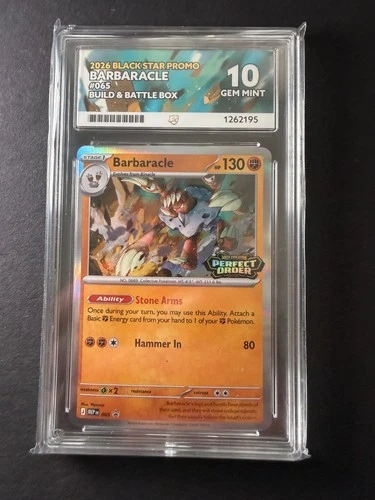 Barbaracle MEP 065 - Pre-Release Stamped - Graded ACE 10 (UK Seller)