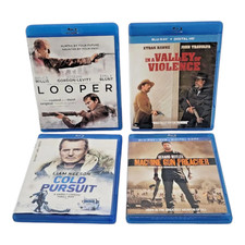 Looper Cold Pursuit Valley of Violence Machine Gun Preacher 4 Blu-ray Movies