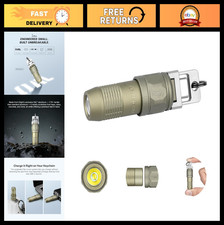 Rechargeable Mini EDC Flashlight - 80 Lumens LED Keychain Light for Everyday Car