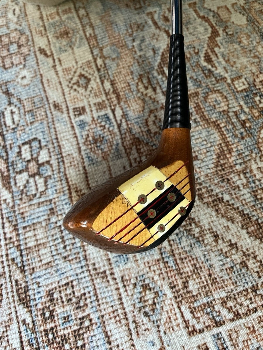RARE* Wood Bros Texas Golf Co Persimmon Driver - DG S300 Stiff