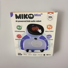Original Miko Mini Plus AI powered kid-safe companion educational robot Purple