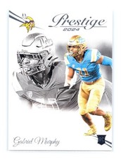 2024 Panini Prestige Football #363 Gabriel Murphy Rookie RC Minnesota Vikings