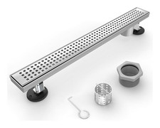 HTOH Linear Shower Drain with Removable Grate