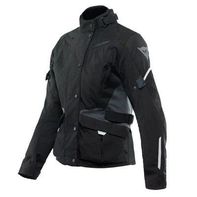 MOTORRADJACKE DAMEN DAINESE TEMPEST 3 D-DRY  WASSERDICHT SCHWARZ GRAU TOURING