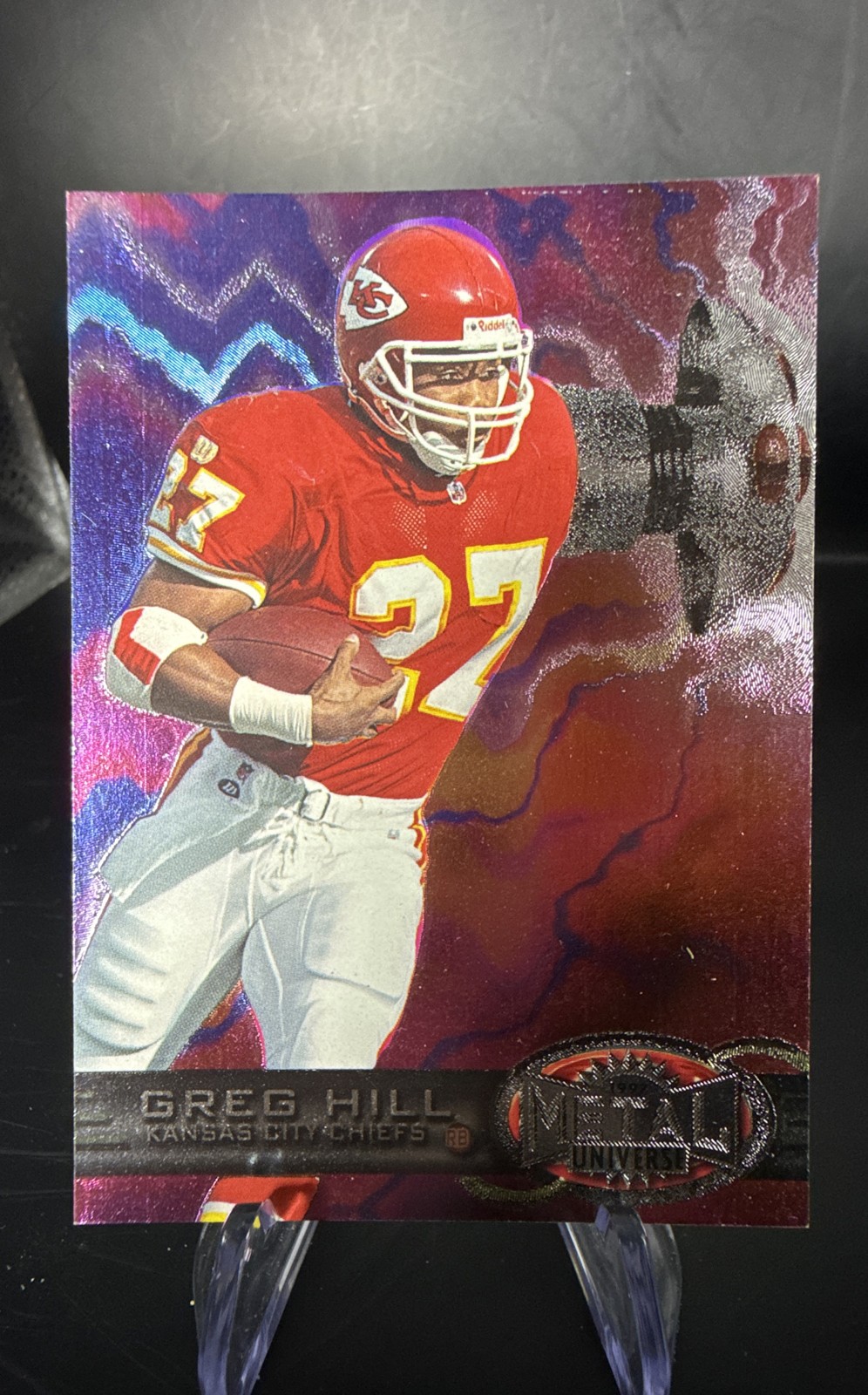 1997 Skybox Metal Universe - Greg Hill #118