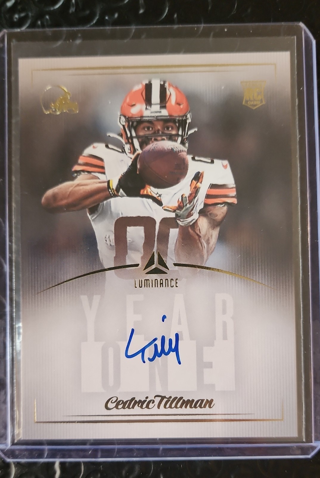 Cedric Tillman Panini Luminance Year One Signatures #Y1CTI Base