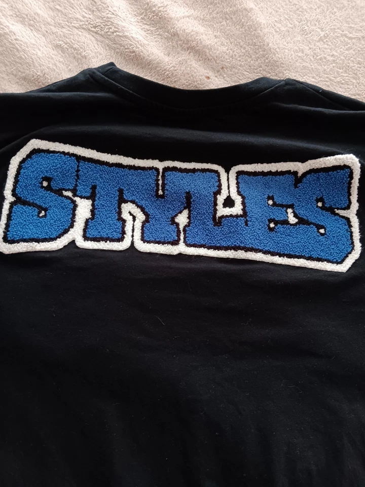 Rare AJ Styles WWE TShirt With Patches  Size 2xL  Color Black - Image 4 of 4